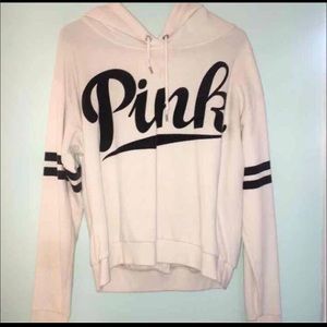 Victoria’s Secret PINK white hoodie